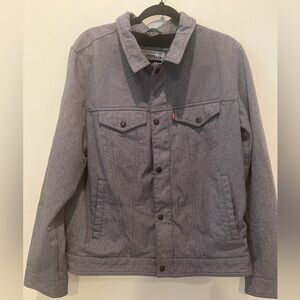 Levi's Gray Lightweight Trucker Jacket for Men